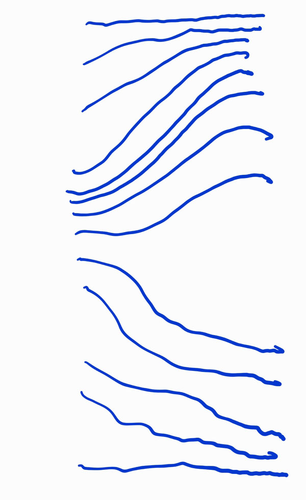 Fensterlose Landschaftsstudie einer hoffnungsvollen Verengung, Zweite Blaue Atelier Mappe Bogen 6, Landschaften, Neapel, 1972, Collezione Lambertio.